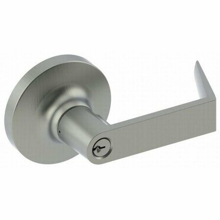 HAGER Withnell Lever Entry Cylindrical Lock, No. 012427 Satin Chrome 3453WTN26D